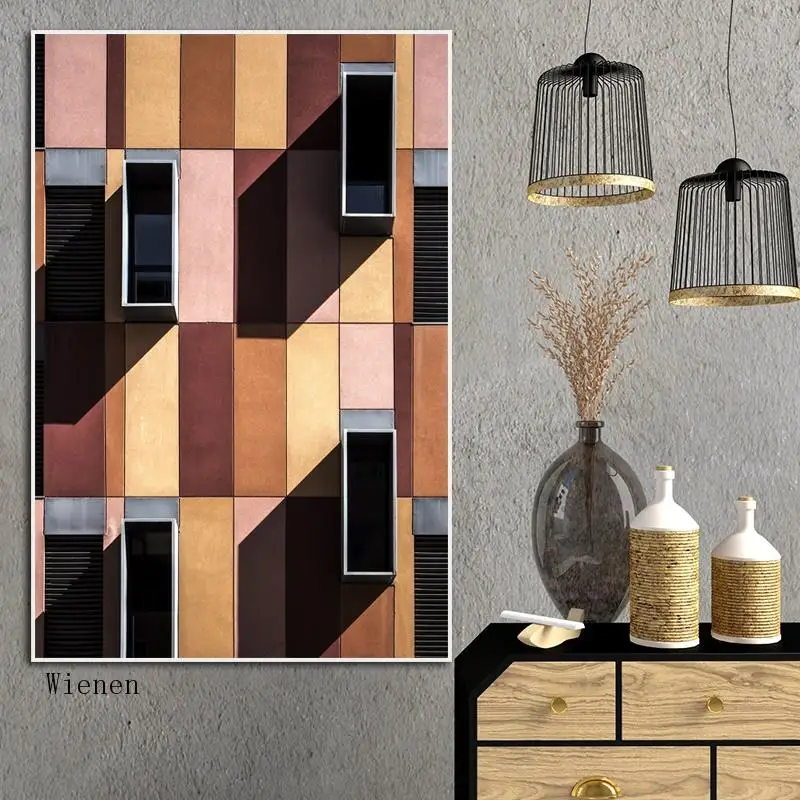 Home Decorations Nordic Modern Style Color House Canvas Painting Poster and Prints Wall Pictures for Living Room No Frame
Home Decorations Nordic Modern Style Color House Canvas Painting Poster and Prints Wall Pictures for Living Room No Frame