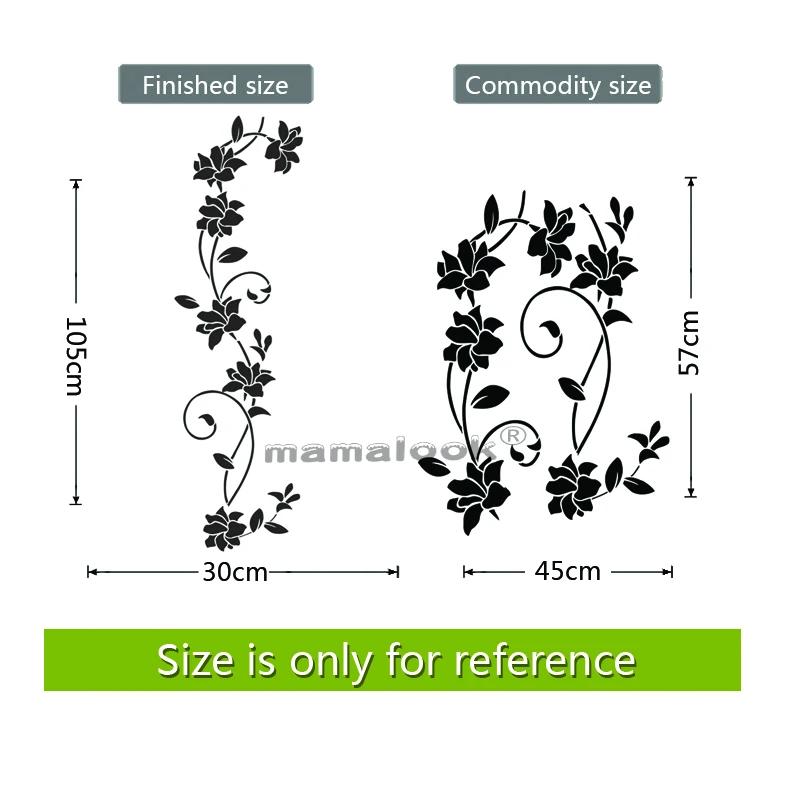 Black flower Vine Wall Stickers Refrigerator Window Cupboard Home Decorations Diy Home Decals Art Mural Posters Home Decor
Black flower Vine Wall Stickers Refrigerator Window Cupboard Home Decorations Diy Home Decals Art Mural Posters Home Decor