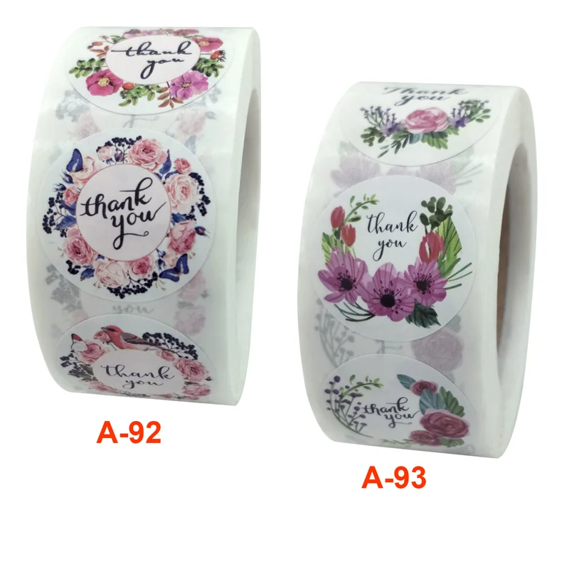 500 Pcs New Flowers Thank You Stickers Seal Labels For Package Decoration Party Wedding School Stationery Sticker
500 Pcs New Flowers Thank You Stickers Seal Labels For Package Decoration Party Wedding School Stationery Sticker