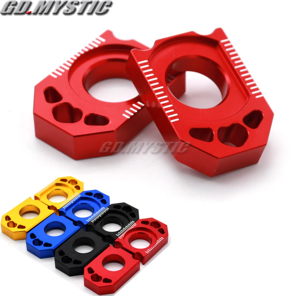 Блок регулировки оси задней цепи CNC для WR250F 02 15 WR450F 04 WR250R WR250X 07 16 YZ125 YZ250 YZ250F YZ450F 03