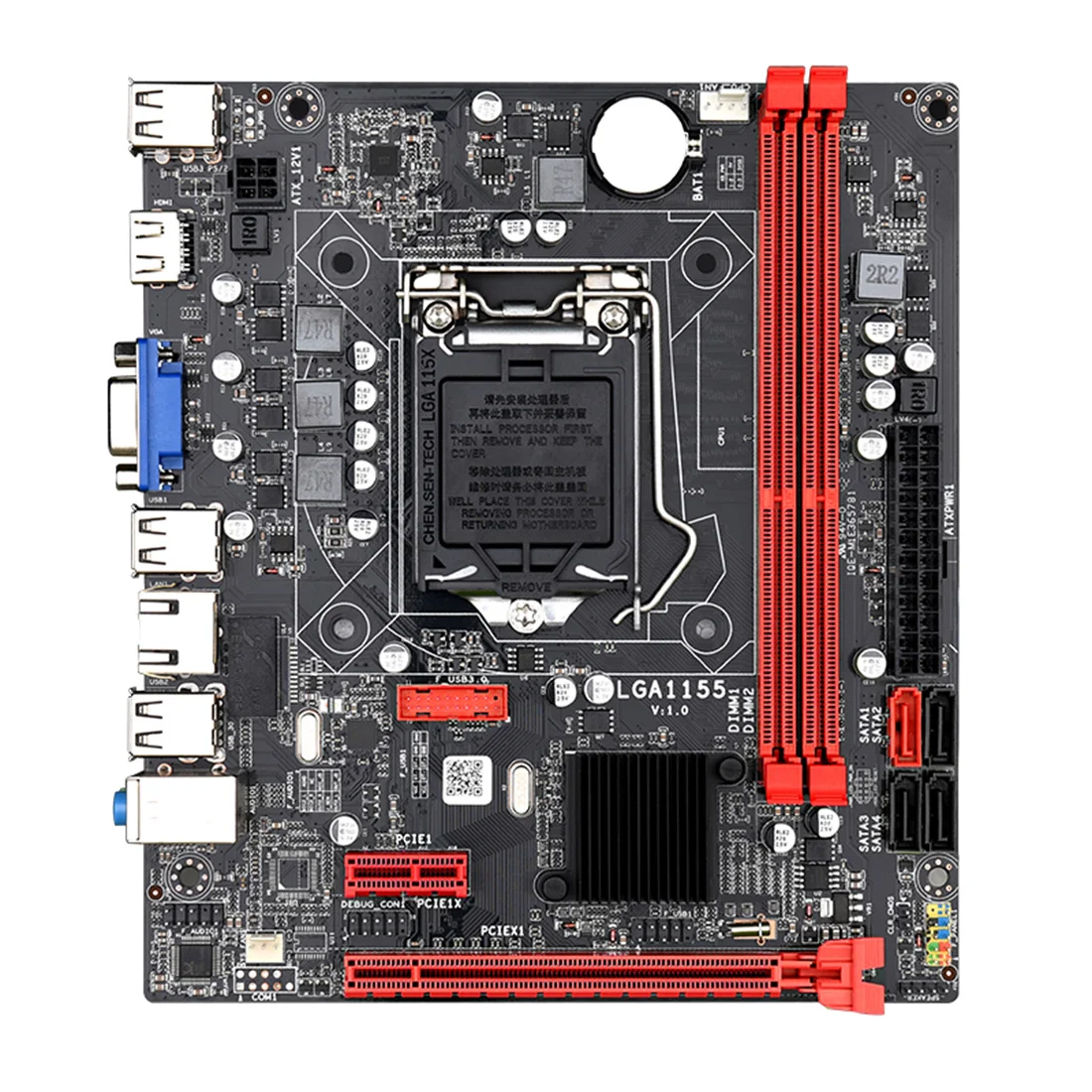 JINGSHA B75M Desktop Motherboard B75 LGA1155 For i3-2100 i3-2120 i3-3240 i5-2400 i5-3450 i5-3470 i7-2600 CPU Support DDR3 Memory
JINGSHA B75M Desktop Motherboard B75 LGA1155 For i3-2100 i3-2120 i3-3240 i5-2400 i5-3450 i5-3470 i7-2600 CPU Support DDR3 Memory