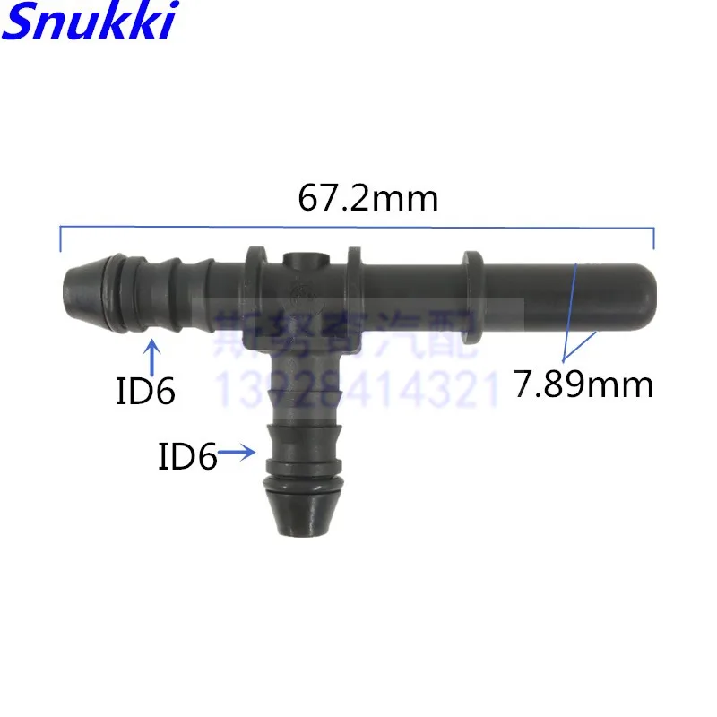 7.89-ID6 universal Tee connector general Fuel line quick connector male connector 5pcs a lot
7.89-ID6 universal Tee connector general Fuel line quick connector male connector 5pcs a lot