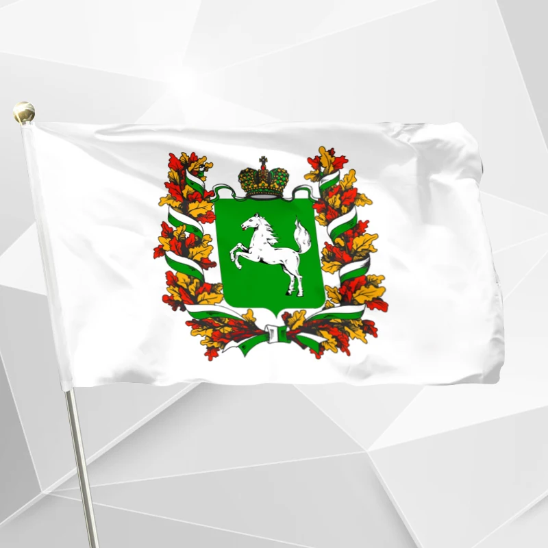 Russia Tomsk Oblast Flag 90x150cm 3x5ft 120g 100D Polyester Double Stitched High Quality 60x90cm 21x14cm Banner
Russia Tomsk Oblast Flag 90x150cm 3x5ft 120g 100D Polyester Double Stitched High Quality 60x90cm 21x14cm Banner