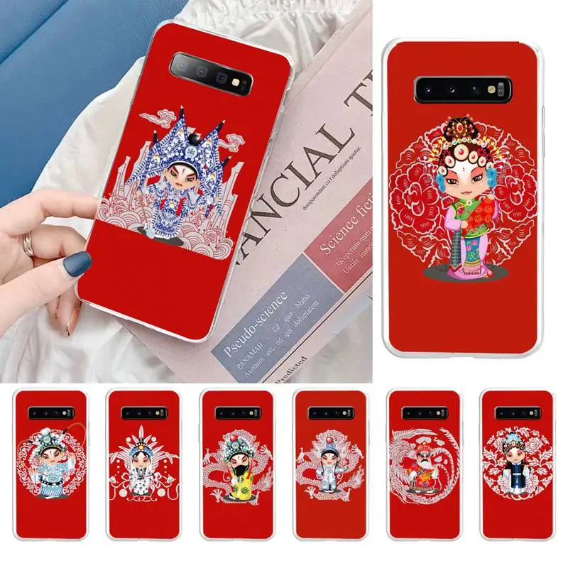 Chinese Peking Opera Cartoon Phone Case For Samsung Galaxy S10 S10e S8 S9 Plus S7 Edge Note10 9 8 Soft Transparent TPU Cove
Chinese Peking Opera Cartoon Phone Case For Samsung Galaxy S10 S10e S8 S9 Plus S7 Edge Note10 9 8 Soft Transparent TPU Cove