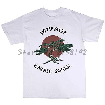 Mr Miyagi Karate School T-Shirt 100% Cotton The Karate Kid Inspired cotton tee-shirt men
Mr Miyagi Karate School T-Shirt 100% Cotton The Karate Kid Inspired cotton tee-shirt men