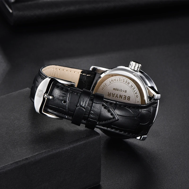 Clock BENYAR JAPAN AL33E Movement Men's Watches Top Stylish & Simple Brand Full-stainless Steel Wristwatch relogio masculino
Clock BENYAR JAPAN AL33E Movement Men's Watches Top Stylish & Simple Brand Full-stainless Steel Wristwatch relogio masculino