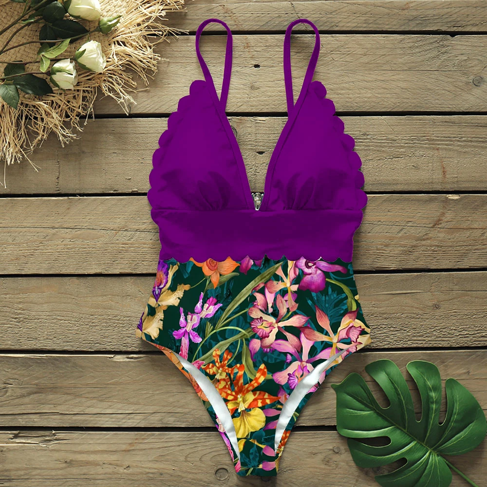 2021 Sexy One Piece Swimsuits Female Shoulder Floral Women Swimwear Push Up Bathing Suits Bodysuits Beach wear Ruffle Monokini
2021 Sexy One Piece Swimsuits Female Shoulder Floral Women Swimwear Push Up Bathing Suits Bodysuits Beach wear Ruffle Monokini