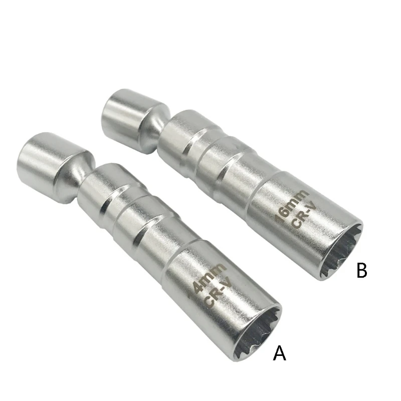 16/14mm Magnetic Swivel Spark Plug Socket 3/8-Inch Drive 12-Point Thin Wall Spark Plug Socket 360 Degree Rotating гайковерт
16/14mm Magnetic Swivel Spark Plug Socket 3/8-Inch Drive 12-Point Thin Wall Spark Plug Socket 360 Degree Rotating гайковерт