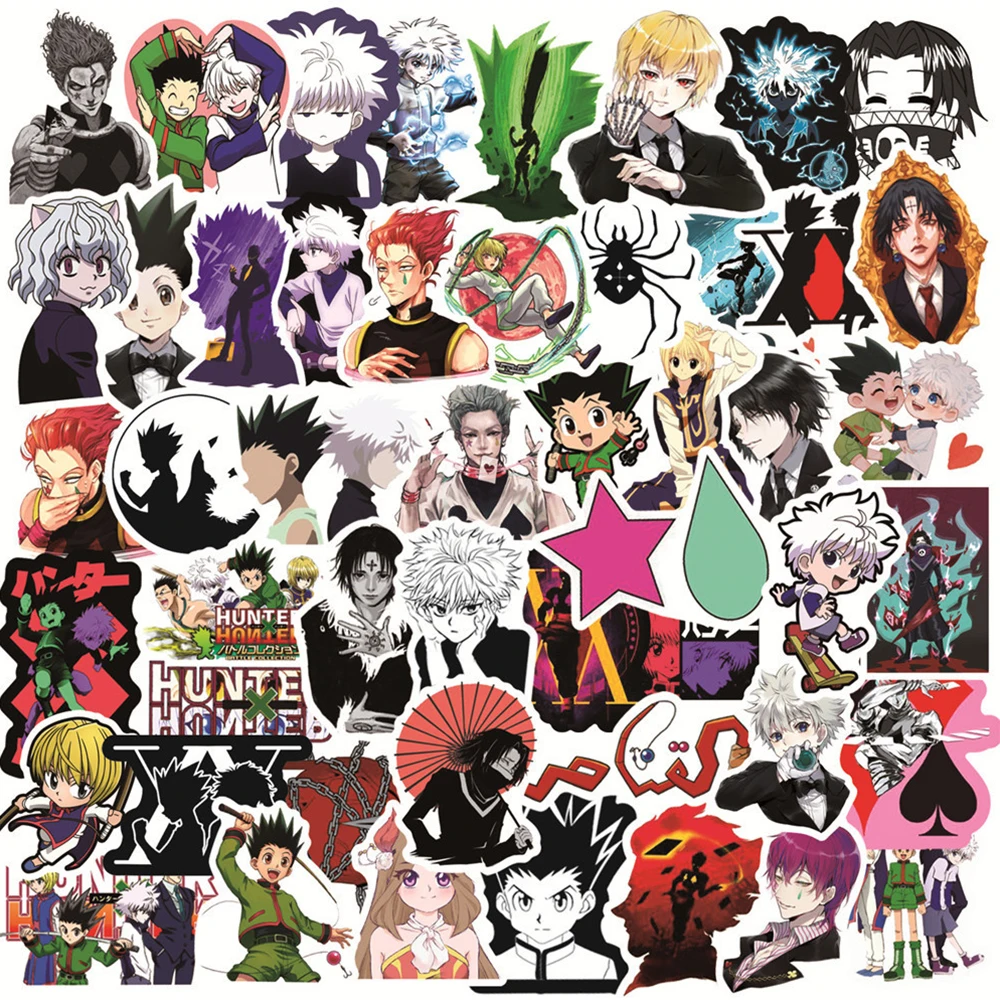 10/30/50PCS Anime Full-time Hunter Graffiti Sticker Cartoon Character Water Cup Trolley Car Waterproof Sticker Wholesale
10/30/50PCS Anime Full-time Hunter Graffiti Sticker Cartoon Character Water Cup Trolley Car Waterproof Sticker Wholesale