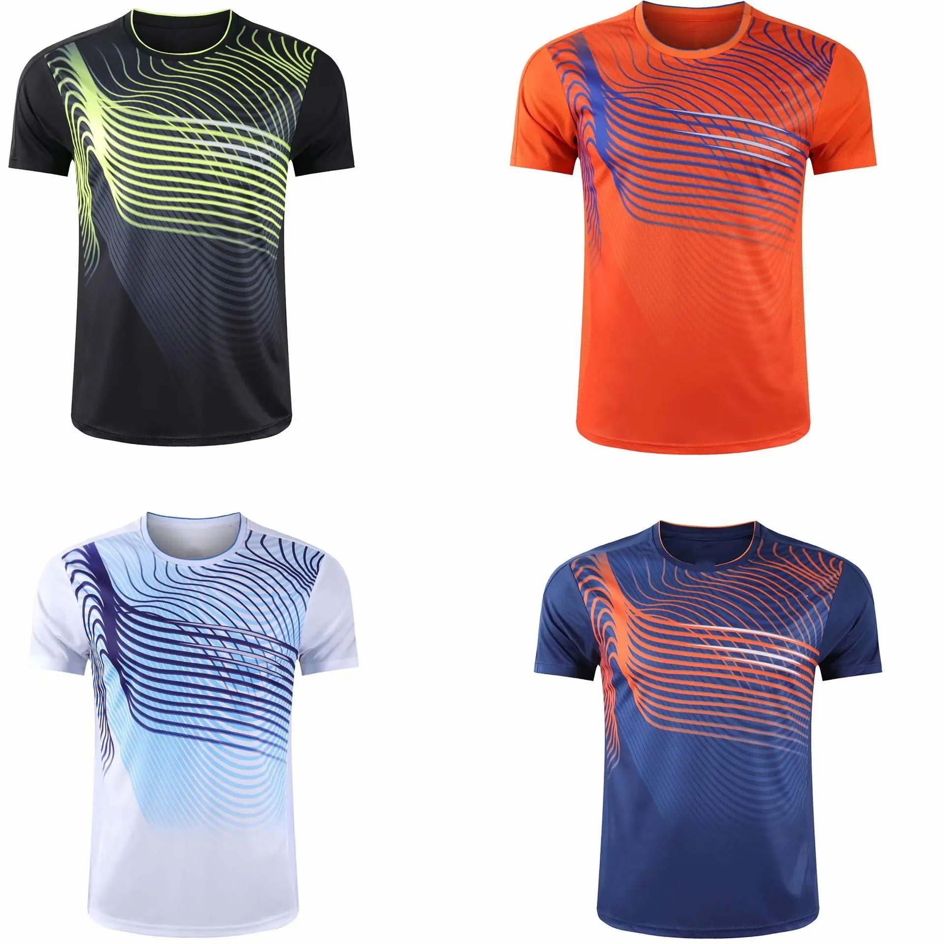 New Table Tennis Uniforms For Adult Summer Neck Short-sleeved Badminton Training Uniforms Club Group Team Uniforms
New Table Tennis Uniforms For Adult Summer Neck Short-sleeved Badminton Training Uniforms Club Group Team Uniforms