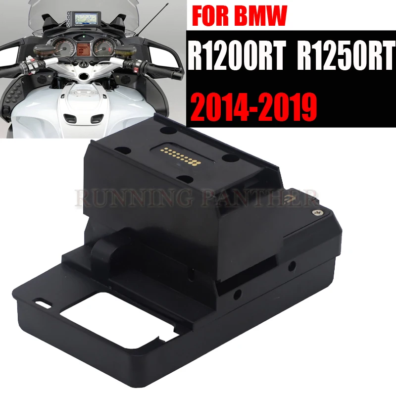 Мотоцикл зарядка через USB мобильный телефон навигации кронштейн для BMW R1200RT R1250RT