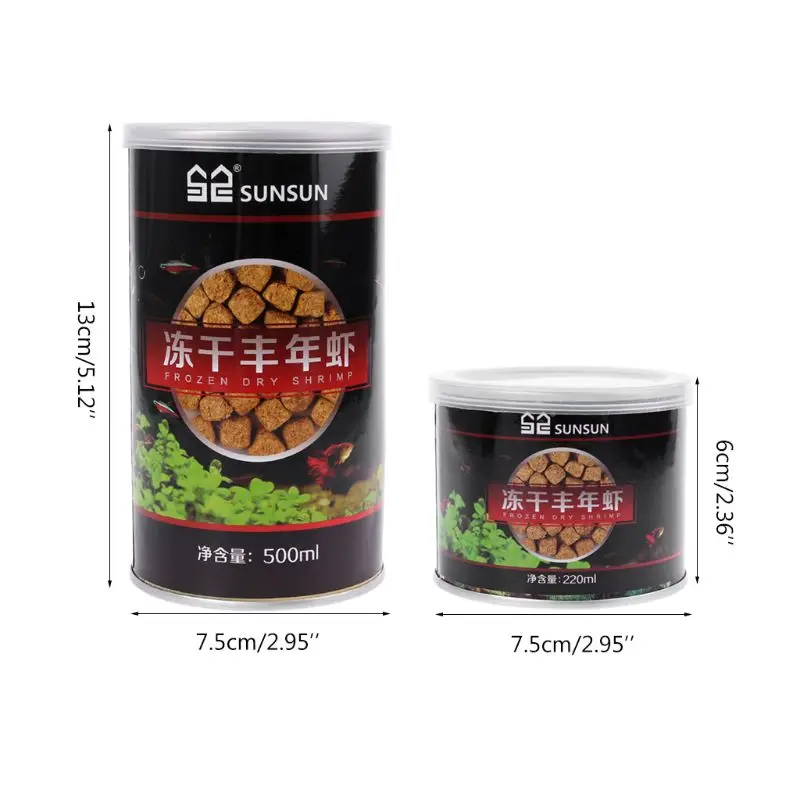 

Aquarium Freeze Dried Shrimp Eggs Blocks Tropical Marine Fish Food Nutrition