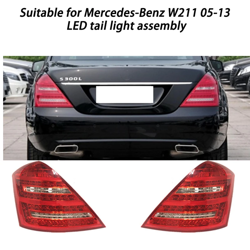 Car LED Taillight Assembly for Mercedes-Benz W221 S-Class 2005-2012 Car Accessories S300L S350L S400L S500L Turn Signal Light
Car LED Taillight Assembly for Mercedes-Benz W221 S-Class 2005-2012 Car Accessories S300L S350L S400L S500L Turn Signal Light