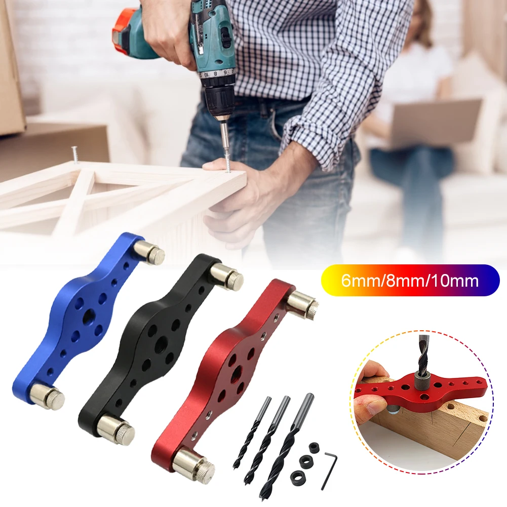 Vertical Pocket Hole Jig Panel Hole Puncher Vertical Self Centering Aluminum Alloy Drill Bit Guide Jig Positioning Locator
Vertical Pocket Hole Jig Panel Hole Puncher Vertical Self Centering Aluminum Alloy Drill Bit Guide Jig Positioning Locator