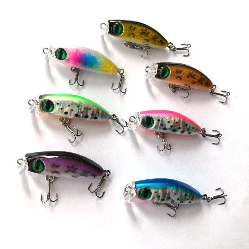 professional quality fishing lures hard dive 2.5-3m quality wobblers 2.6g/40mm minnow Artificial Bait Tackle mini crankbait
professional quality fishing lures hard dive 2.5-3m quality wobblers 2.6g/40mm minnow Artificial Bait Tackle mini crankbait