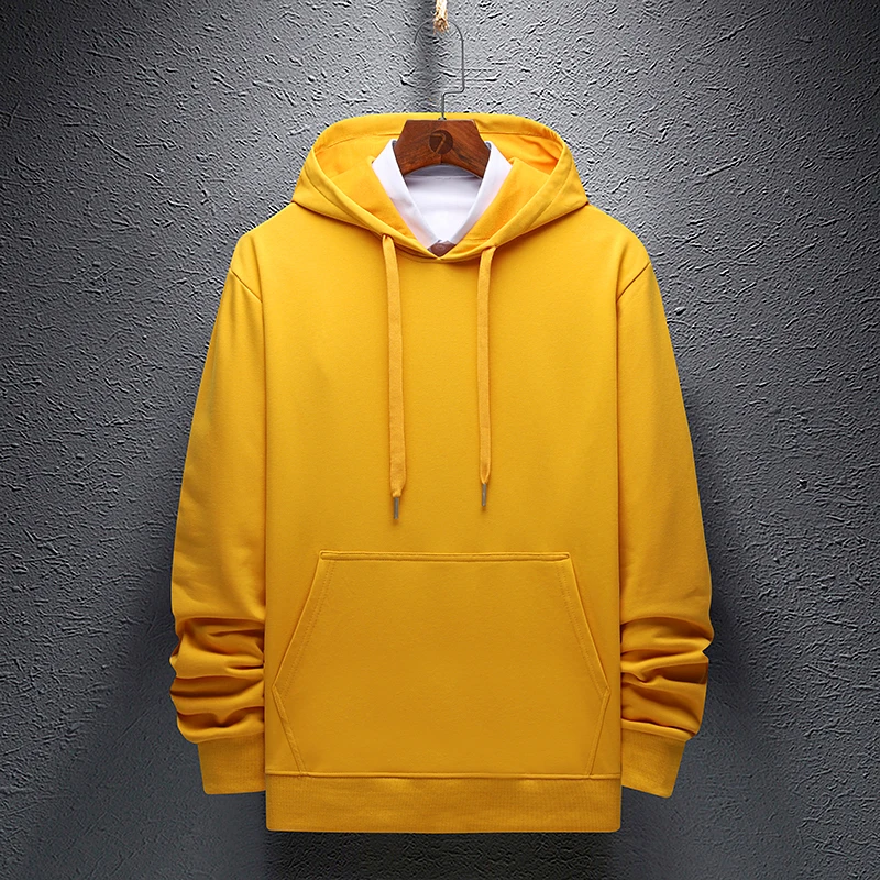 2020 Men Hoodies Sweatshirts Men's Casual All-Match Thicken Sweatshirts Solid Color Hooded Sweatshirts Male Tops
2020 Men Hoodies Sweatshirts Men's Casual All-Match Thicken Sweatshirts Solid Color Hooded Sweatshirts Male Tops