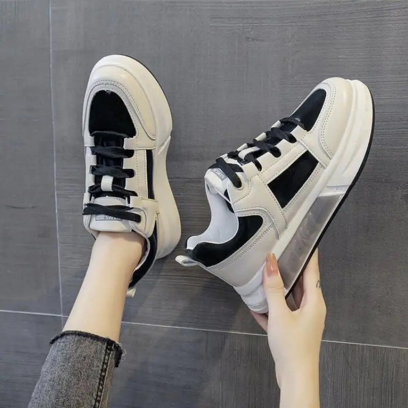 Leather White Shoes Women Platform Sneakers for Spring 2021 New Student Casual Shoes Platform Sneakers White Comfortable
Leather White Shoes Women Platform Sneakers for Spring 2021 New Student Casual Shoes Platform Sneakers White Comfortable