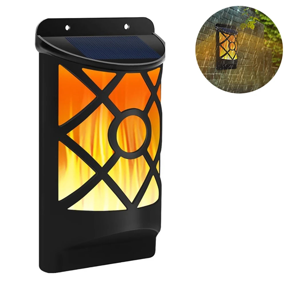 Simulation Flame Lamp Energy Saving-solar LED Wall Light Waterproof-durable Decorative Motion Sensor Portable Garden Night Light
Simulation Flame Lamp Energy Saving-solar LED Wall Light Waterproof-durable Decorative Motion Sensor Portable Garden Night Light