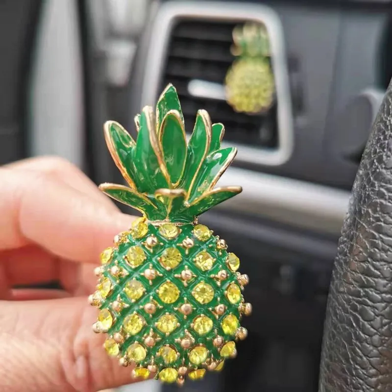 Car Air Outlet Aroma Pineapple Masonry Perfume Fragrance Diffuser Interior Decoration Freshener Car Accessories Interior Perfume
Car Air Outlet Aroma Pineapple Masonry Perfume Fragrance Diffuser Interior Decoration Freshener Car Accessories Interior Perfume