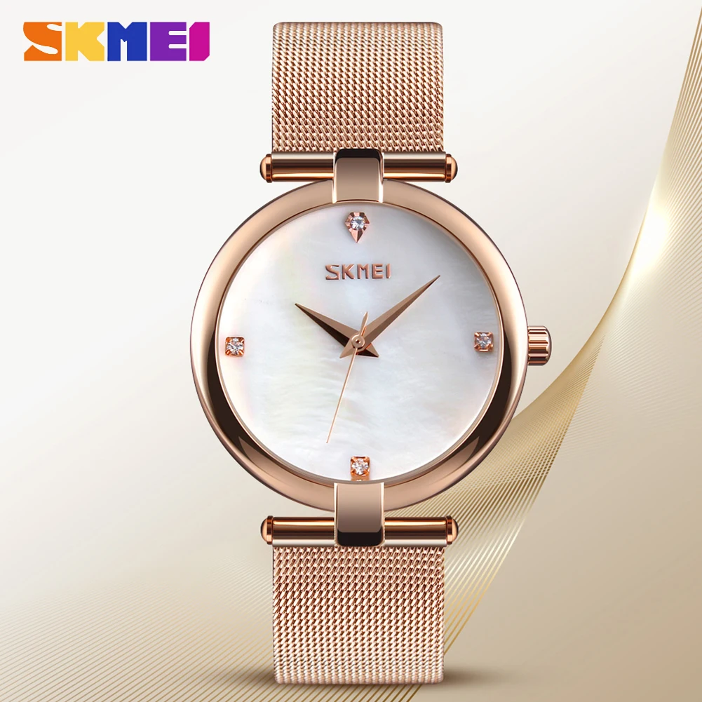 SKMEI 9177 Fashion Luxury Ladies Watch Quartz Watches Waterproof Stainless Steel Band Women Quartz Wristwatch Reloj Femenino
SKMEI 9177 Fashion Luxury Ladies Watch Quartz Watches Waterproof Stainless Steel Band Women Quartz Wristwatch Reloj Femenino