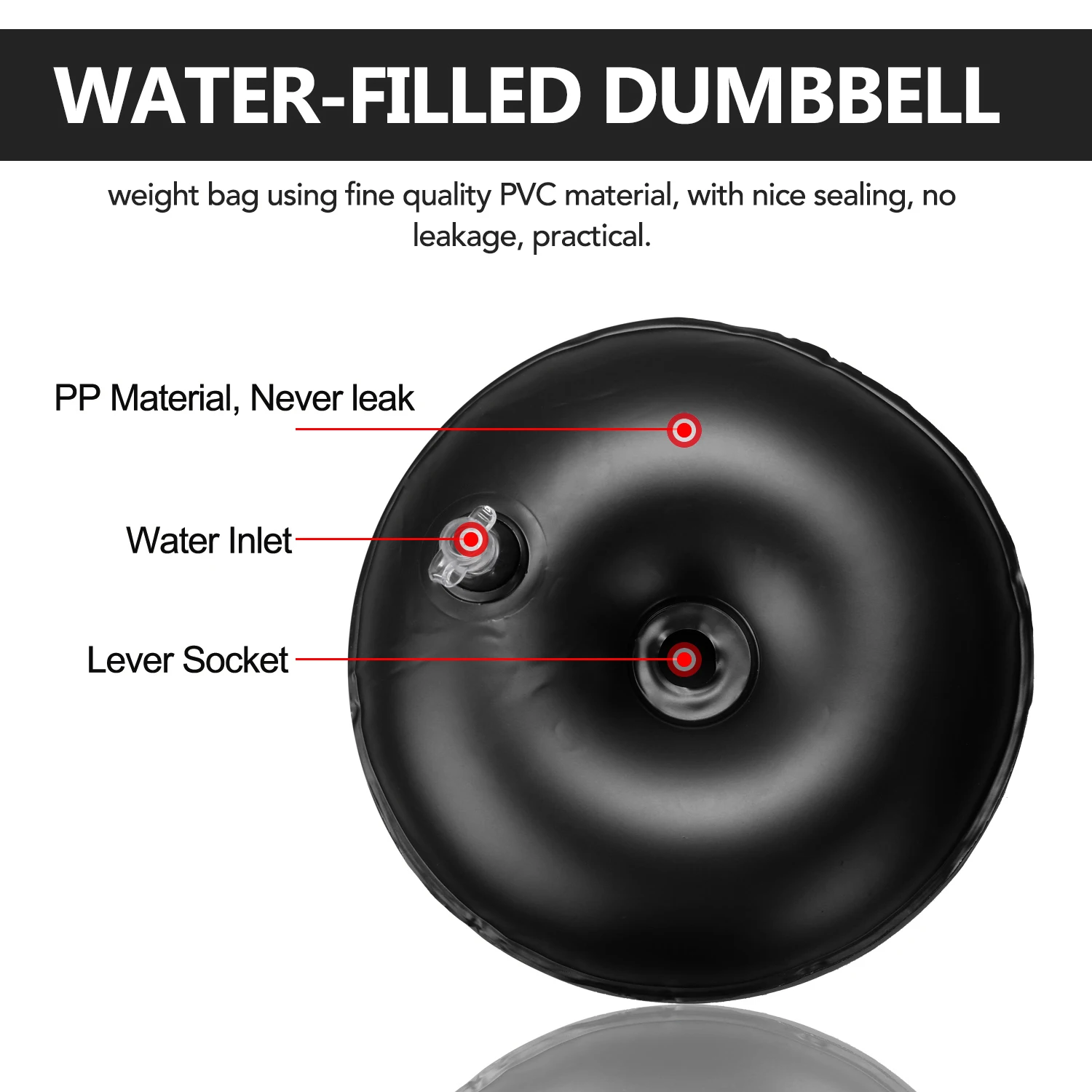 Lixada Water-filled Dumbbells Adjustable Dumbbell Flexible Fitness Gym Home Exercise Body Building Training dumbbells for man
Lixada Water-filled Dumbbells Adjustable Dumbbell Flexible Fitness Gym Home Exercise Body Building Training dumbbells for man