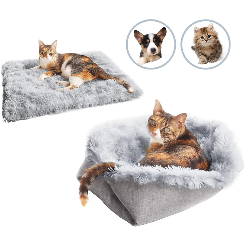 Pet Cat Bed Soft Long Plush Mat Winter Warm Cat Cushion Small Dog Kennel Comfortable Mattress For Cats Dogs Pet Sleeping Product
Pet Cat Bed Soft Long Plush Mat Winter Warm Cat Cushion Small Dog Kennel Comfortable Mattress For Cats Dogs Pet Sleeping Product