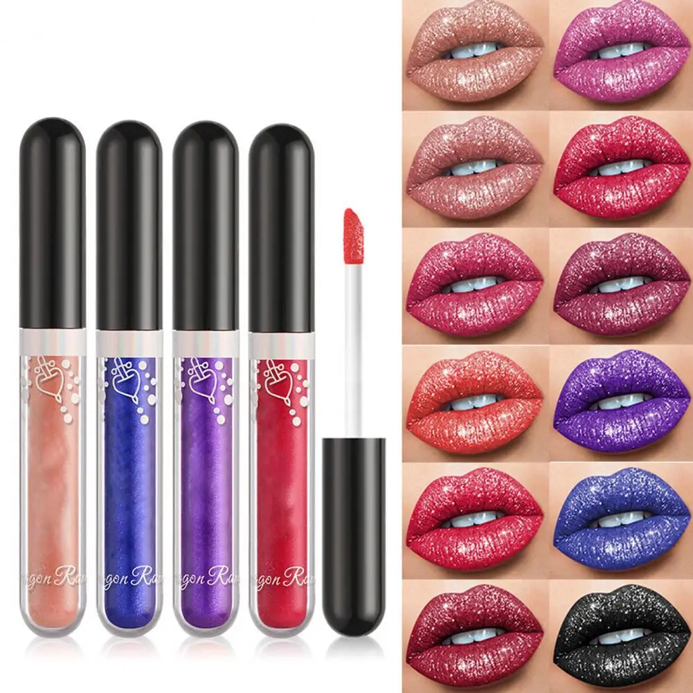 2ml Lip Glaze Smudge-Proof Non-stick Cup Shiny Easy to Color Long Lasting Liquid Lip Gloss Lipstick for Halloween 
2ml Lip Glaze Smudge-Proof Non-stick Cup Shiny Easy to Color Long Lasting Liquid Lip Gloss Lipstick for Halloween