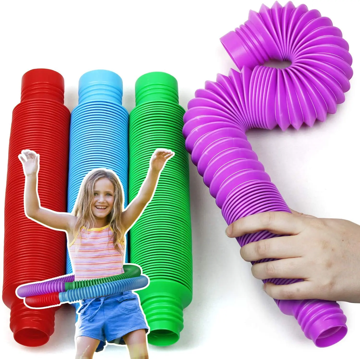 5pcs Tubes XL Sensory Toys For Autistic Children , ADHD Toys for Kids Gift Strbess Relief Educational Antistress Fidget Toys
5pcs Tubes XL Sensory Toys For Autistic Children , ADHD Toys for Kids Gift Strbess Relief Educational Antistress Fidget Toys