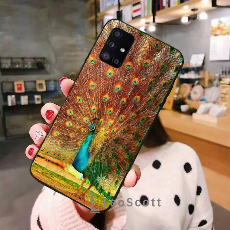 Beautiful Peacock Phone Cases For Samsung A50 A51 A71 A31 A21S S8 S9 S10 S20 S21 Plus Fe Ultra 4G 5G
Beautiful Peacock Phone Cases For Samsung A50 A51 A71 A31 A21S S8 S9 S10 S20 S21 Plus Fe Ultra 4G 5G