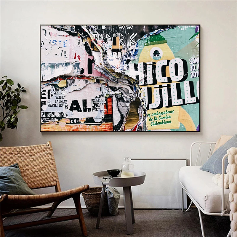 Creative Painting Newspaper Poster Wall Picture Posters and Prints Canvas Painting Decorative Painting Living Room Home Decor
Creative Painting Newspaper Poster Wall Picture Posters and Prints Canvas Painting Decorative Painting Living Room Home Decor