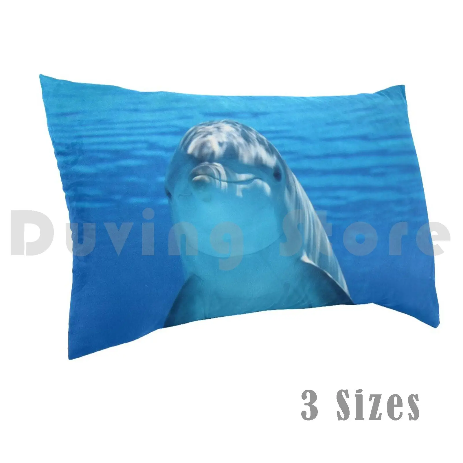 

Dolphin Swimming Pillow Case Printed 50x75 Dolphin Dolphins Swimming Ocean Marine Marine Animals Dog Of The