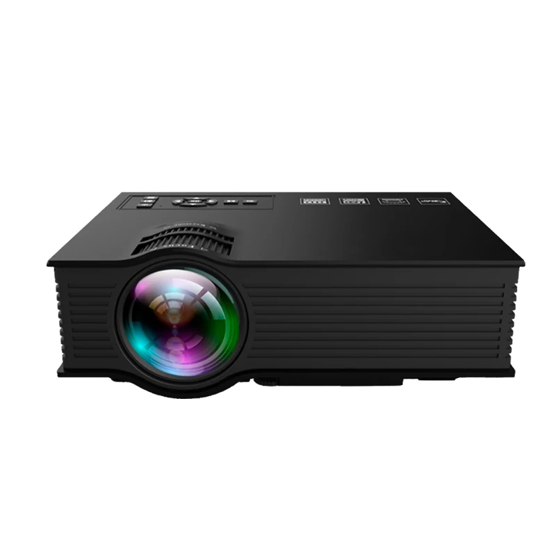 Новый мини портативный проектор UC68 светодиодный домашний микро + 1080P HD лучше чем