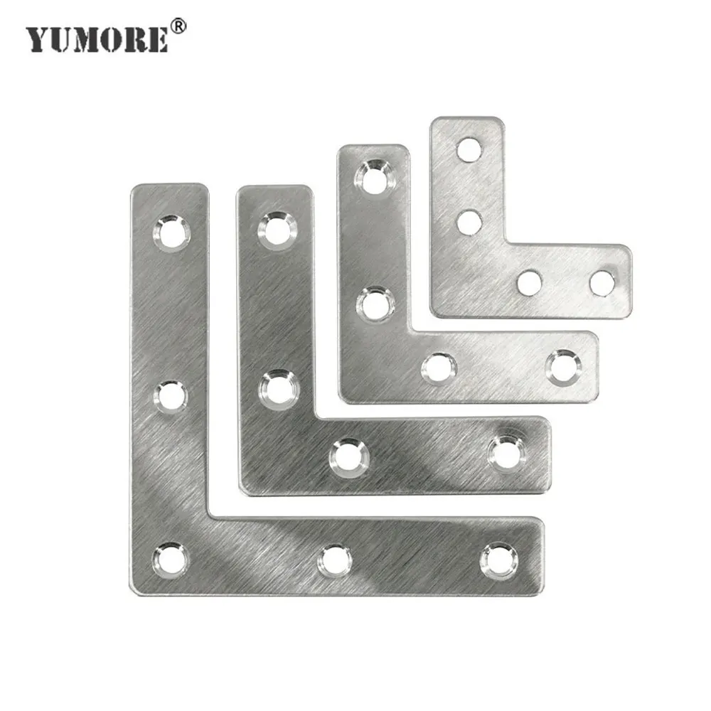 YUMORE 5PCS Corner Brace Stainless Steel Brackets 90 Angle Joint Fastener Shelf Support for Furniture Cabinet Screens Wall
YUMORE 5PCS Corner Brace Stainless Steel Brackets 90 Angle Joint Fastener Shelf Support for Furniture Cabinet Screens Wall
