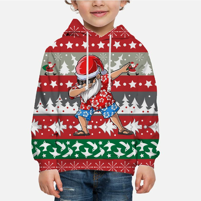 New Children Merry Christmas 3D Print Hoodies Boys Girls Cartoon Sweatshirts Kids Streetwear Pullovers Outwears Festival Gifts 
New Children Merry Christmas 3D Print Hoodies Boys Girls Cartoon Sweatshirts Kids Streetwear Pullovers Outwears Festival Gifts