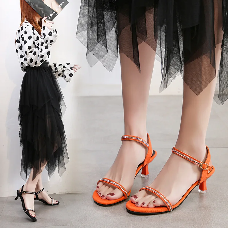 LLOGAI Fine High Heels Sandals Footwear Buckle Ankle Strap Summer Sandals Shoes Women Female Sexy Rhinestones Shoes Women Party
LLOGAI Fine High Heels Sandals Footwear Buckle Ankle Strap Summer Sandals Shoes Women Female Sexy Rhinestones Shoes Women Party
