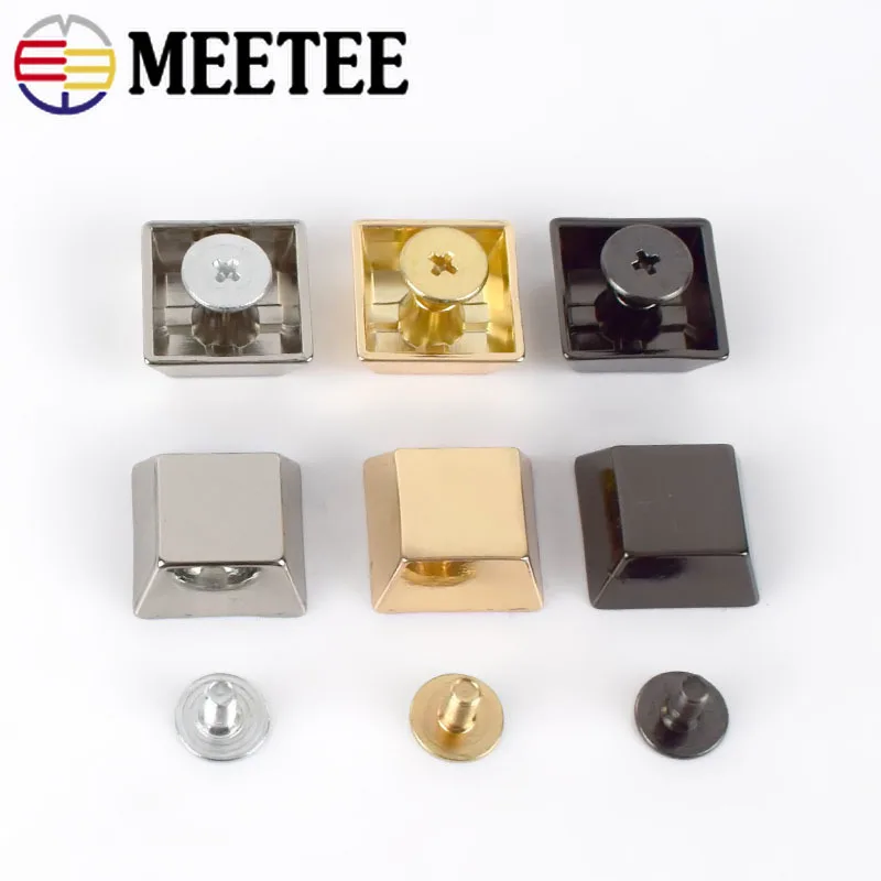5/10pcs 11x15x6.3mm Rivets Screw Bags Handbag Bottom Decorative Nails Studs Metal Buckles Snap Hook DIY Leather Craft
5/10pcs 11x15x6.3mm Rivets Screw Bags Handbag Bottom Decorative Nails Studs Metal Buckles Snap Hook DIY Leather Craft