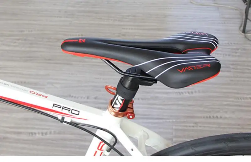 Bicycle Saddle Vader Breathable Waterproof Pu Leather Mountain Road Bike Saddle Seat Comfort Foam Cycling Saddle Cushion Seat
Bicycle Saddle Vader Breathable Waterproof Pu Leather Mountain Road Bike Saddle Seat Comfort Foam Cycling Saddle Cushion Seat