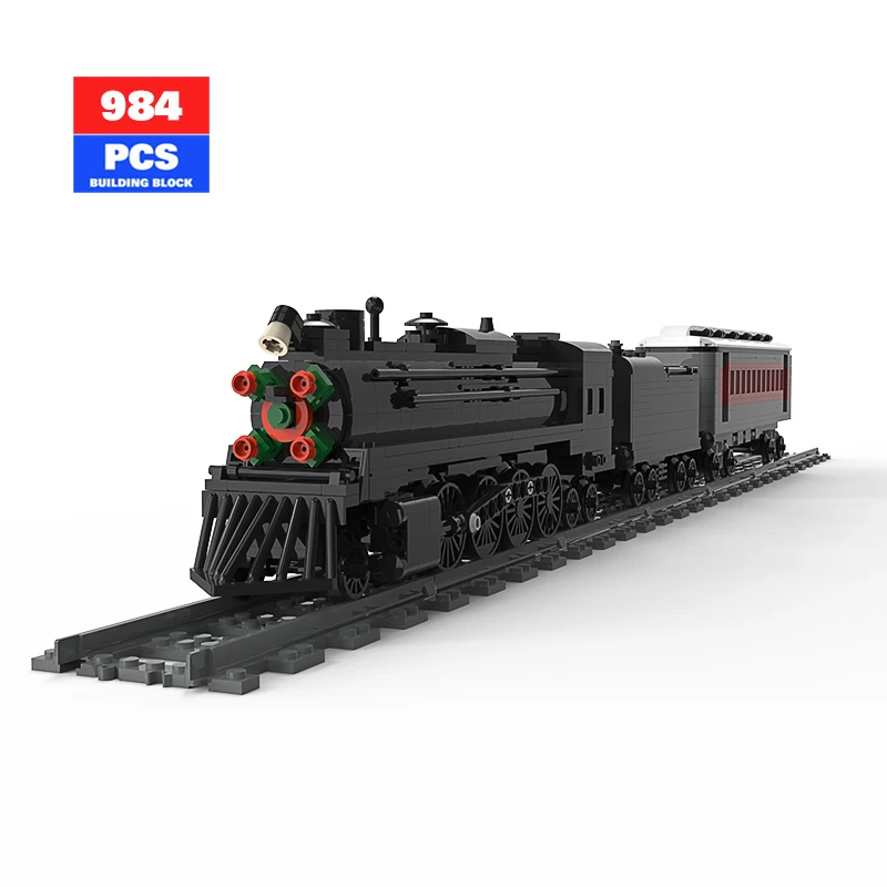 MOC High Tech Christmas Classic Steam Train Polar Train Christmas Train Building Block Assembly Model Kids Toys Holiday Gift
MOC High Tech Christmas Classic Steam Train Polar Train Christmas Train Building Block Assembly Model Kids Toys Holiday Gift