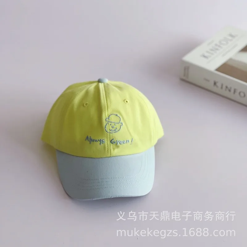Little Fresh Children Color Match Baseball Hat New Personality Fashion Cartoon Embroidered Boys and Girl Baby Hip-hop Caps
Little Fresh Children Color Match Baseball Hat New Personality Fashion Cartoon Embroidered Boys and Girl Baby Hip-hop Caps