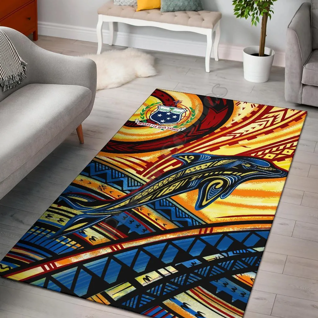 Samoa Area Rug Dolphin Surfing Anti-slip Rug Carpet Home Decoration Living Flannel Bedroom Non-slip Floor Rug
Samoa Area Rug Dolphin Surfing Anti-slip Rug Carpet Home Decoration Living Flannel Bedroom Non-slip Floor Rug