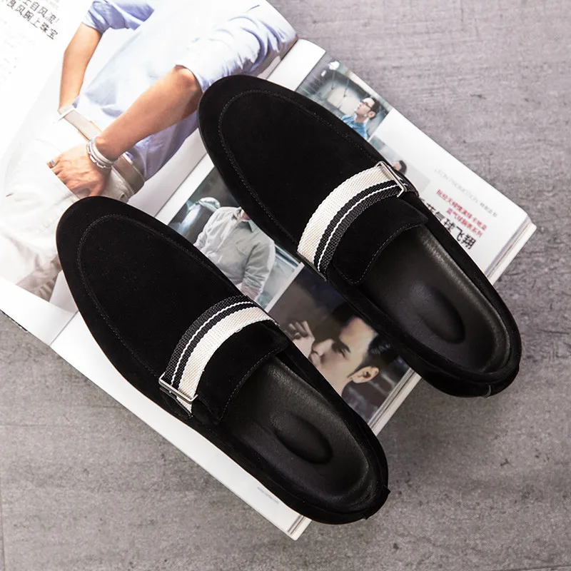 Handmade Men's Casual Leather Shoes Men Formal Non-slip Flat For Fashion Luxurious Designer Slippers Gentleman New 2021
Handmade Men's Casual Leather Shoes Men Formal Non-slip Flat For Fashion Luxurious Designer Slippers Gentleman New 2021
