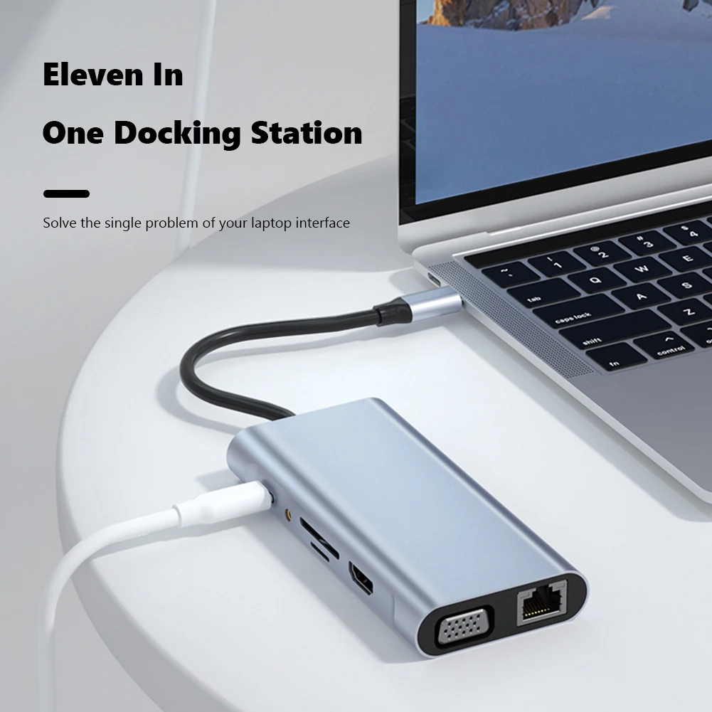 Ультратонкий USB-концентратор для передачи данных, флэш-накопители 11 в 1, быстрая зарядка PD 100 Вт, адаптер для ПК, док-станция
Ультратонкий USB-концентратор для передачи данных, флэш-накопители 11 в 1, быстрая зарядка PD 100 Вт, адаптер для ПК, док-станция