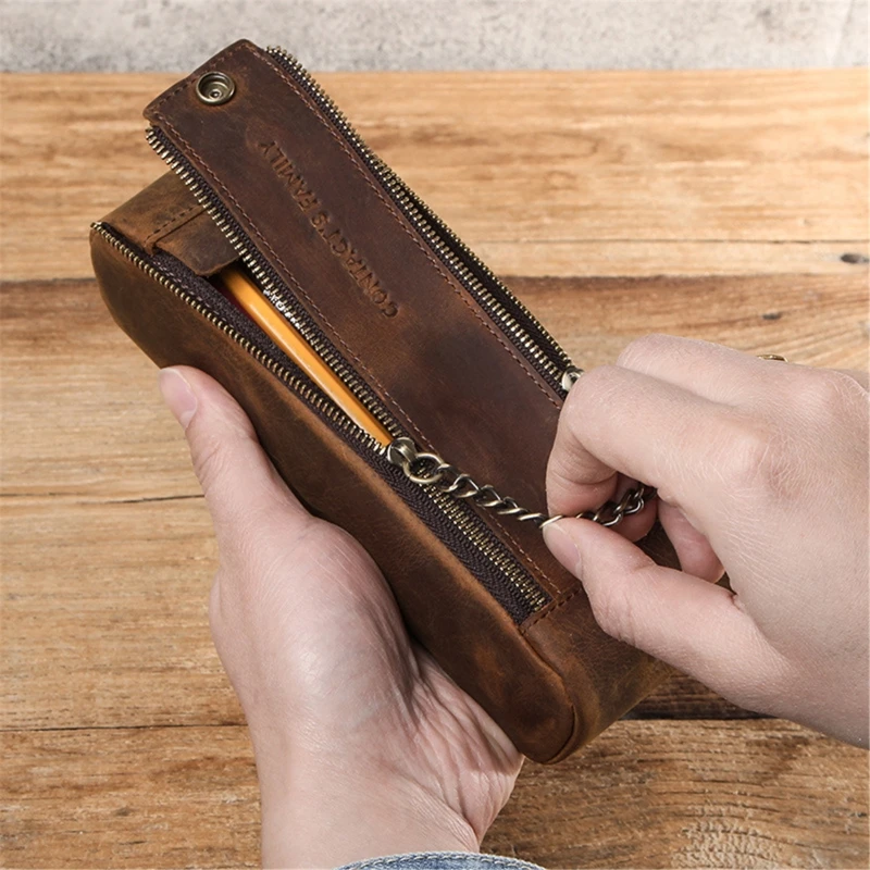 New Vintage Leather Pen Pencil Bag Case Stationery Organizer For Student School Supplies Dropshipping
New Vintage Leather Pen Pencil Bag Case Stationery Organizer For Student School Supplies Dropshipping