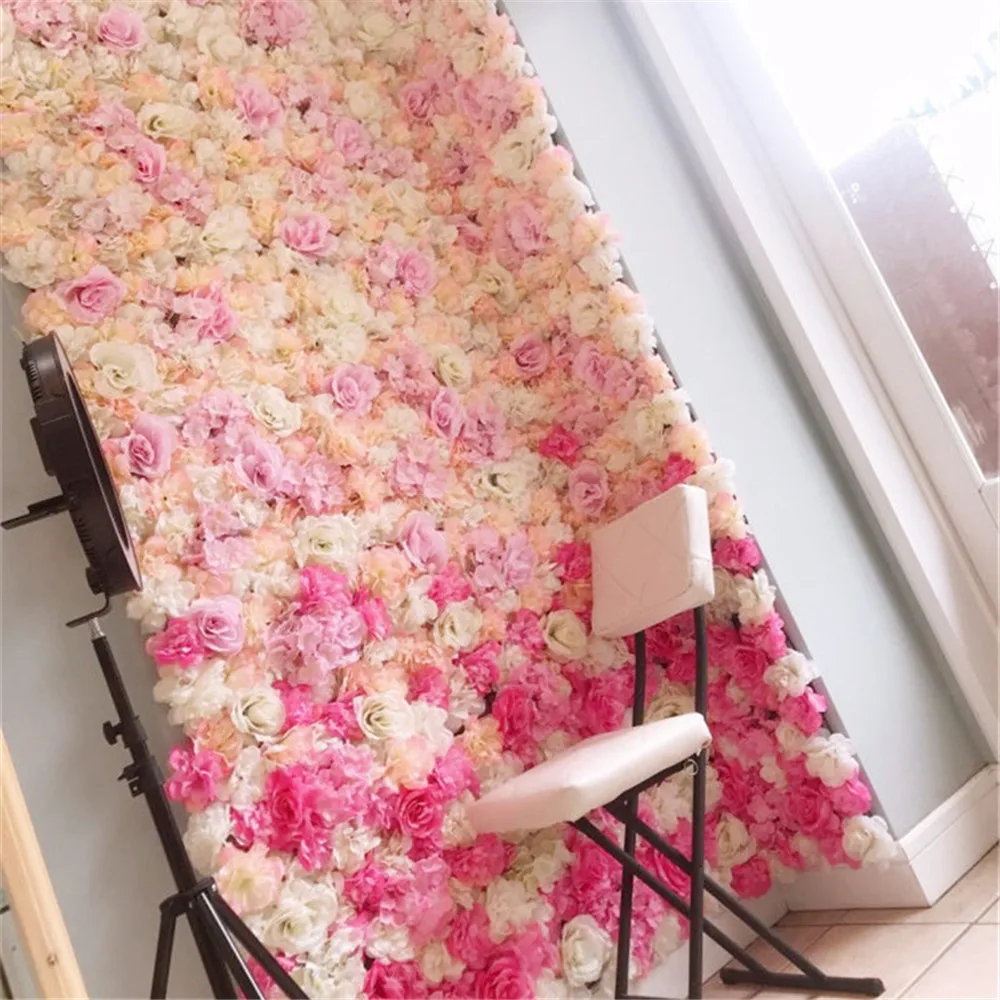 40x60 см Шелковый цветок розы настенные домашние декорации из искусственных цветов