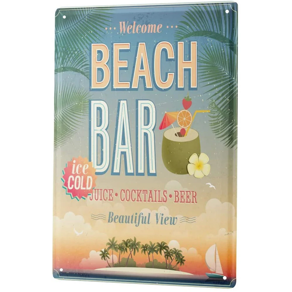 Tin Sign Metal Plate Poster Plaque Party Retro Beach Bar Pub Restaurant Garage Garden Art Deco Wall Sign
Tin Sign Metal Plate Poster Plaque Party Retro Beach Bar Pub Restaurant Garage Garden Art Deco Wall Sign