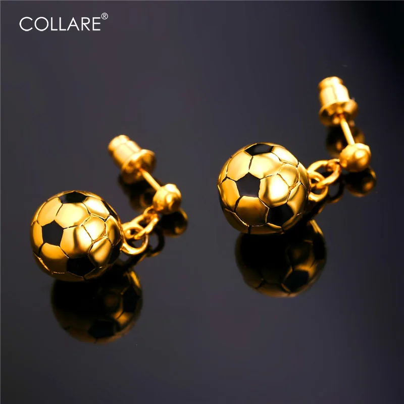 Collare Ball Earrings For Women Yellow Gold Color Stainless Steel Drop Earrings Fashion Jewelry Wholesale Women Gift E218
Collare Ball Earrings For Women Yellow Gold Color Stainless Steel Drop Earrings Fashion Jewelry Wholesale Women Gift E218