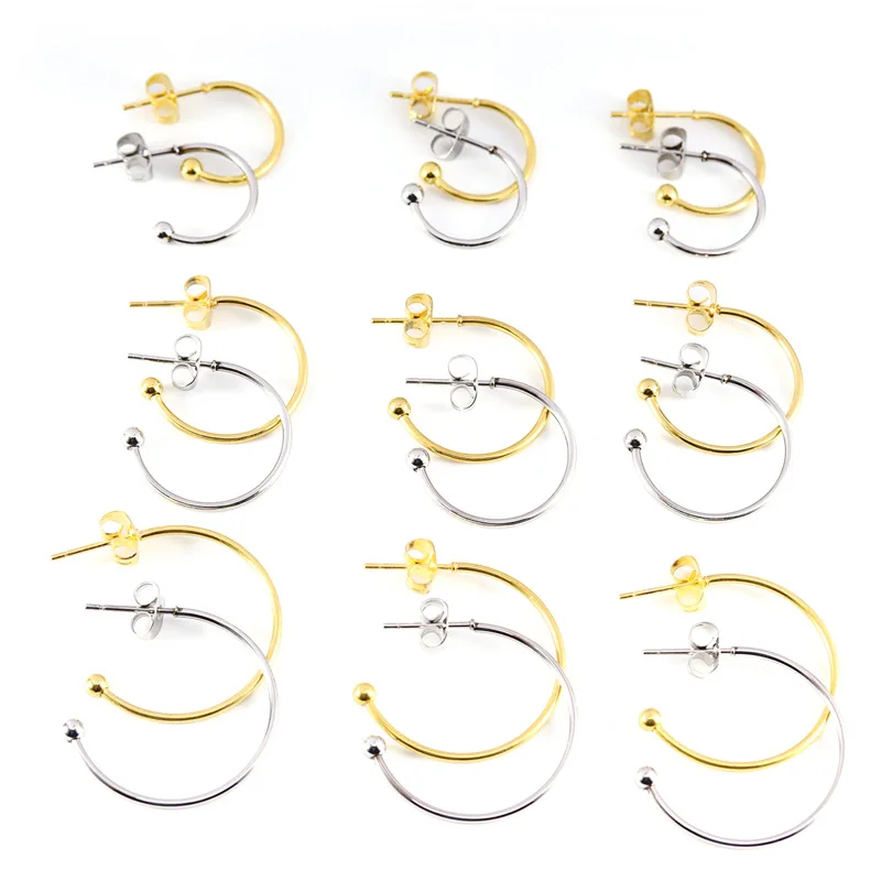 6pc DIY Stainless Steel C Hook Fittings C Eardrop Beads Wholesale Earring Accessories Handmake Manual Material
6pc DIY Stainless Steel C Hook Fittings C Eardrop Beads Wholesale Earring Accessories Handmake Manual Material