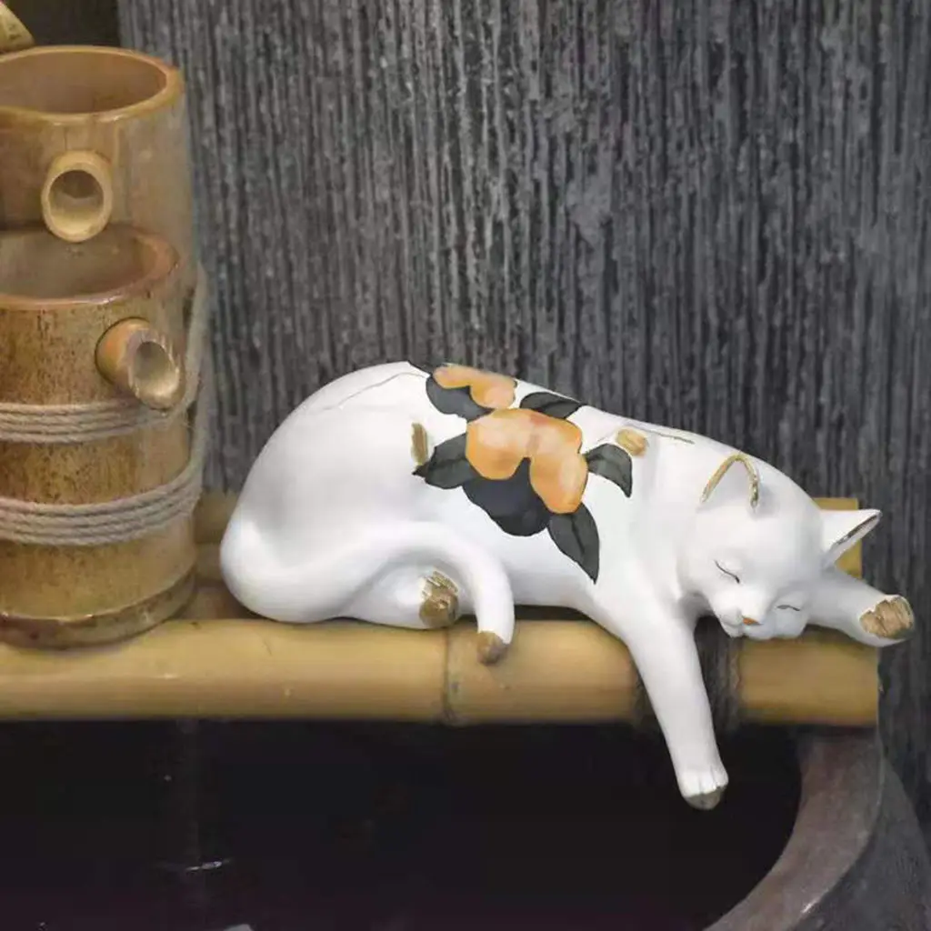 Sleeping Cat Statue Decoration Animals Art Sculpture Indoor Outdoor Resin Craft Home Decor Ornament
Sleeping Cat Statue Decoration Animals Art Sculpture Indoor Outdoor Resin Craft Home Decor Ornament