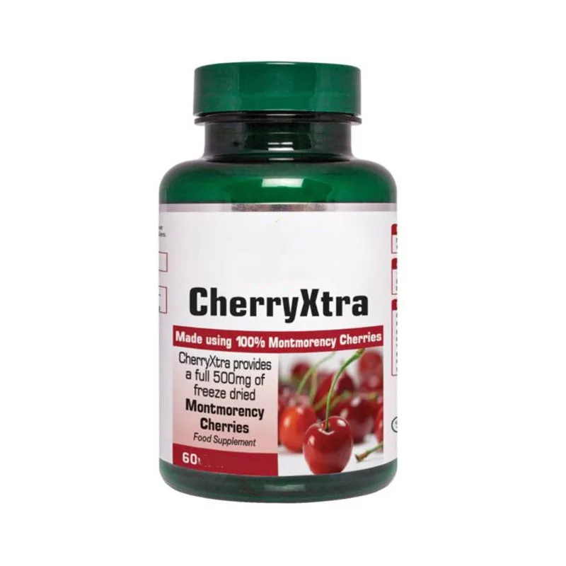 CherryXtra изготовлен из 100% вишен монморенс, содержит антоцианины 1 бутылка = 60p
CherryXtra изготовлен из 100% вишен монморенс, содержит антоцианины 1 бутылка = 60p