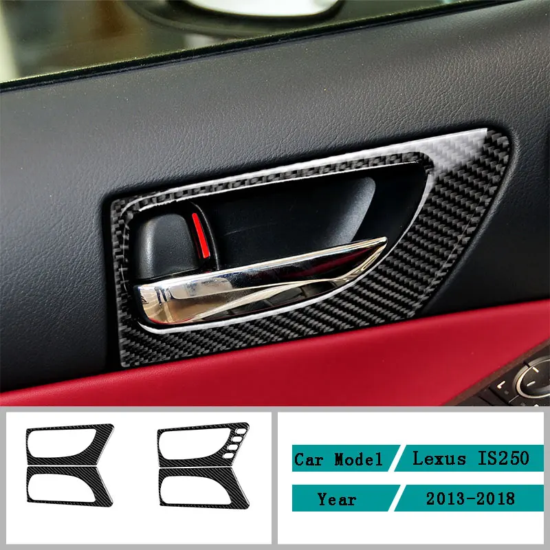 Carbon Fiber Car Accessories Interior Front Door Handle Frame Decoration Decals Cover Trim Stickers For Lexus IS250 2013-2018
Carbon Fiber Car Accessories Interior Front Door Handle Frame Decoration Decals Cover Trim Stickers For Lexus IS250 2013-2018